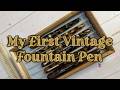 Danitrio Vintage Fountain Pen!! My very first one… !!