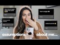 Am I married? Am I single? Relationships? Answering Your Assumptions About Me! | Get To Know Me