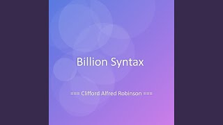 Billion Syntax
