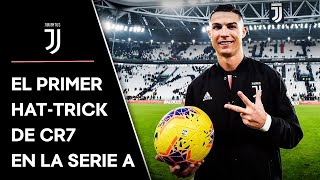 El PRIMER HAT-TRICK de CRISTIANO RONALDO en la SERIE A | Juventus 4-0 Cagliari 2019/2020