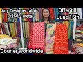 Hyderabad exclusive designer fabrics 250 meter  1meter courier worldwide