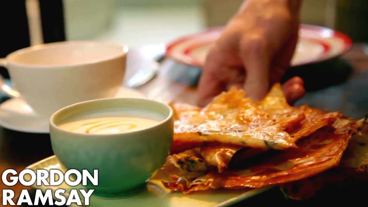Crispy Filo with Honey Yogurt | Gordon Ramsay