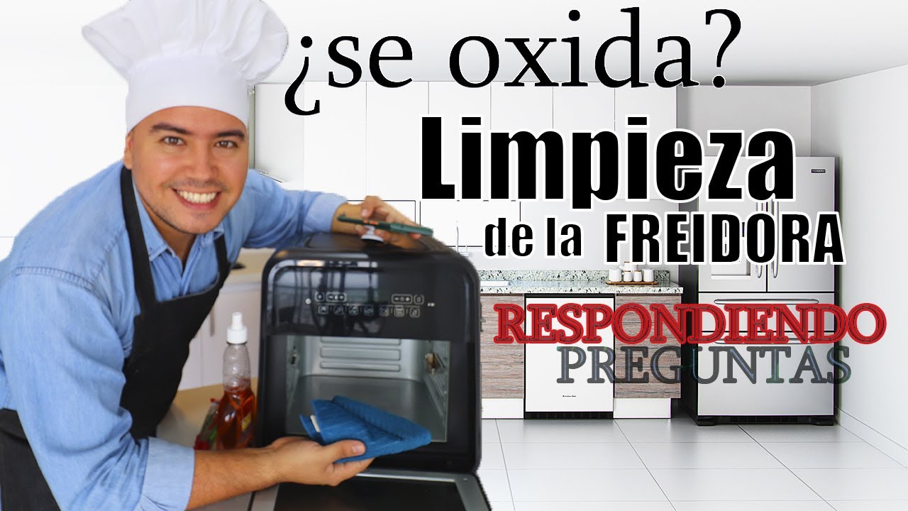 Como limpiar la #AIRFRYER 🥵 | SUPERFREIDORA OSTER | Respondiendo Dudas| Esteban Cocina