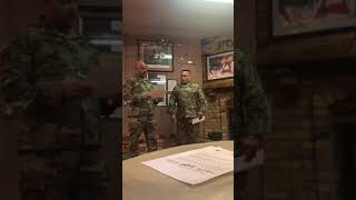 Jeff retirement ceremony