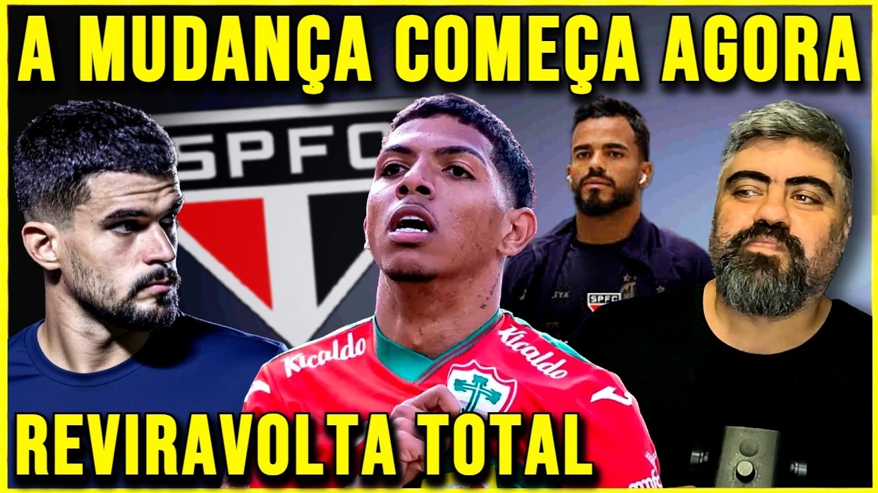 MUDANÇA TOTAL SIM!!! SÃO PAULO JÁ TEM MEIA PEDIDO DA TORCIDA PEDINDO PASSAGEM! SPFC AGORA ACORDA!