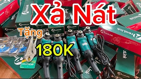 Xả Nát Máy mài Alink 1tấc điều chỉnh tốc Tay dài công suất 950w thế hệ cao cấp tặng180k