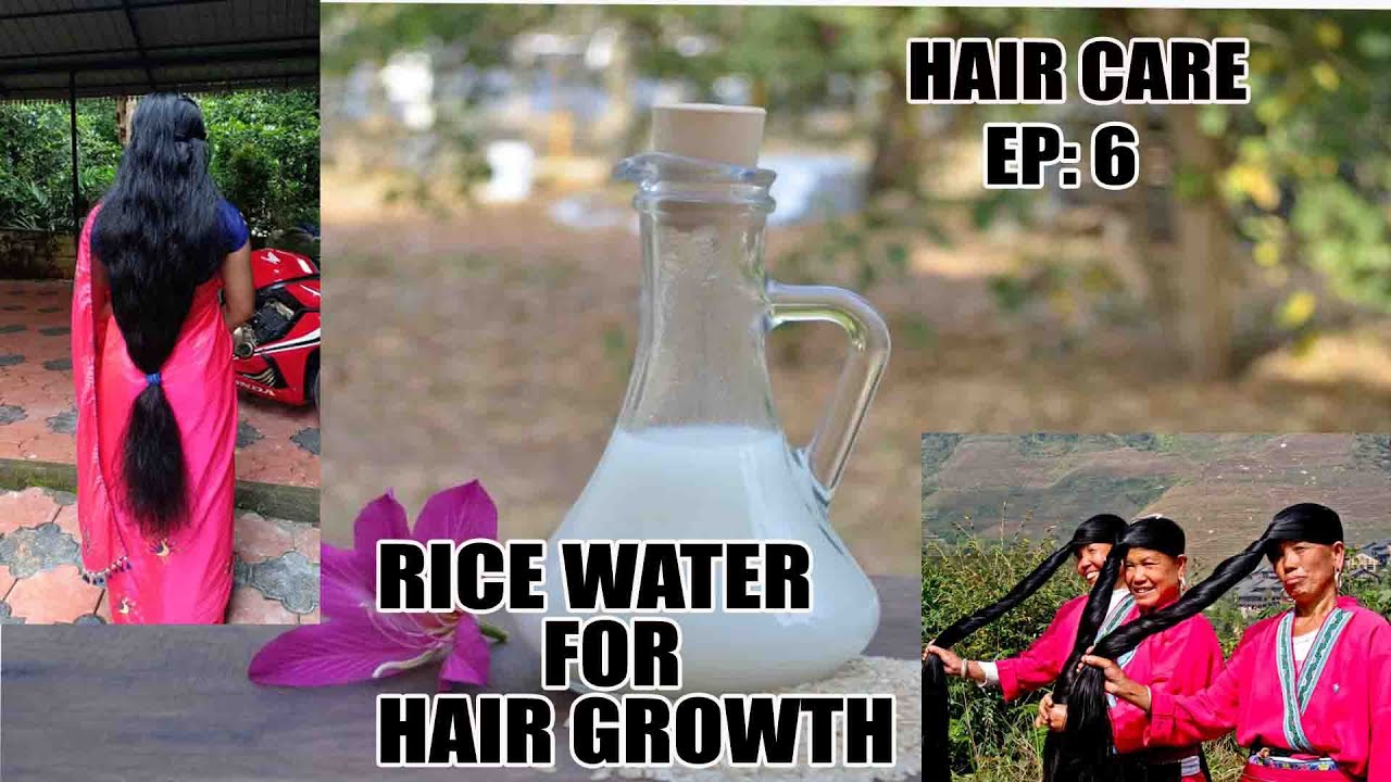 How To Use Fermented Rice Water For Faster Hair Growth // Rice Water For Hair// hair care 6