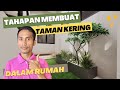 Ide taman dalam rumah dekat dapur