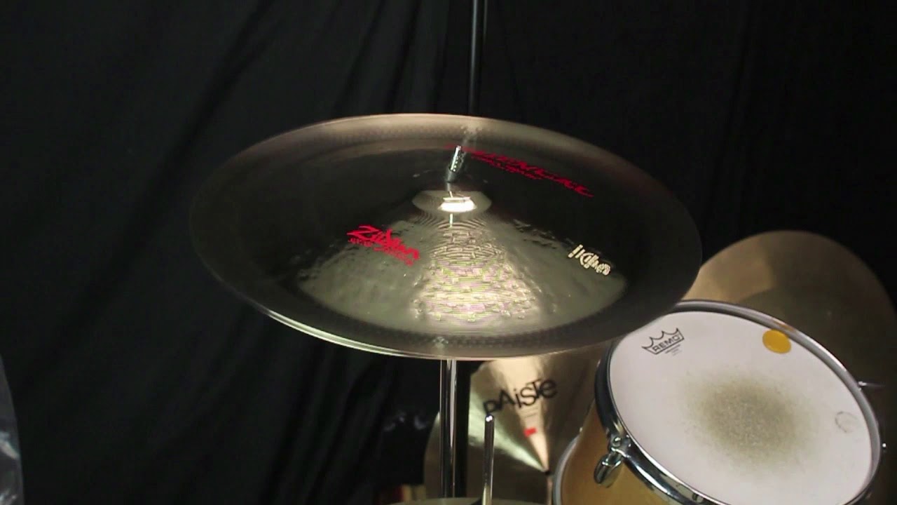 Zildjian 18" FX Oriental China "Trash" 1169g YouTube
