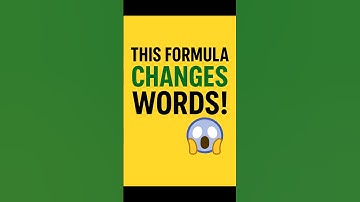 This Excel Formula Changes Words Like MAGIC! | SUBSTITUTE Trick You’ll LOVE!