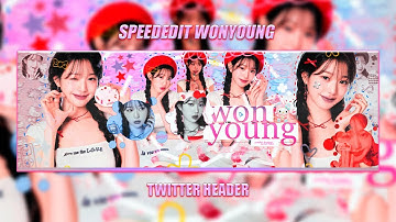 SPEEDEDIT TWITTER HEADER - WONYOUNG