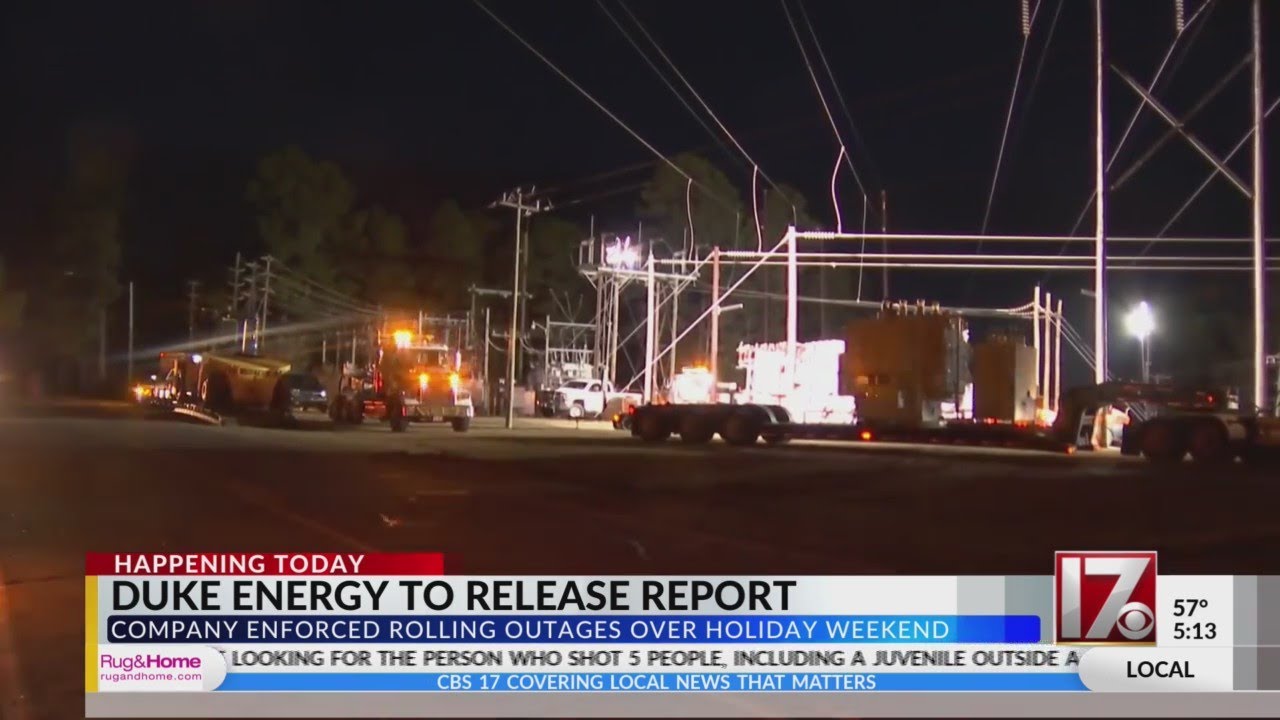 Duke Energy to release report on holiday blackouts - YouTube