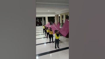 pemanasan basic color guard#marchingband #drumband #drumcorps #marching #colorguard #basic #mbcdbuny