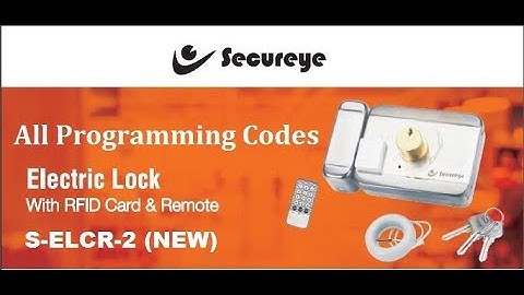 Secureye S-ELCR-2 New || Full Installation