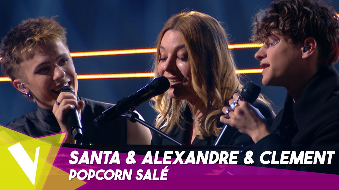Santa & Alexandre et Clément - 'Popcorn salé' | Live 5 | The Voice Belgique Saison 11 Santa & Alexandre et Clément - 'Popcorn salé' | Live 5 | The Voice Belgique Saison 11
