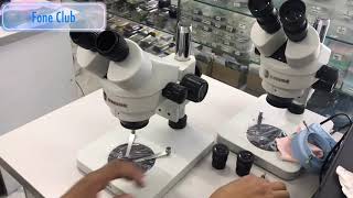 Disassemble Microscope for cleaning