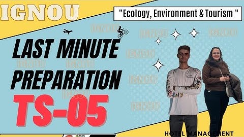 TS-05 IGNOU EXAM PREPARATION | Important Topics | Manthan Mishra