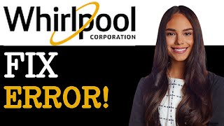 How To Fix Whirlpool Washer F8E3 Error Code (2025)