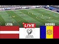 🔴 LIVE : Latvia vs Andorra I World Cup Qualification UEFA 2025 - Full Simulation Efootball Pes21