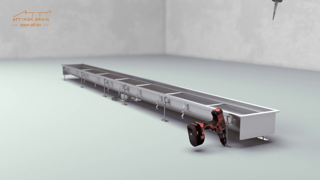 ATT INOX channel installation