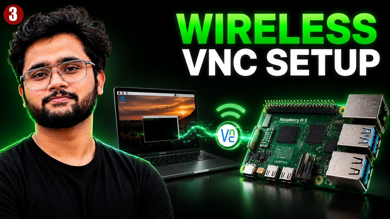 Raspberry Pi Full Tutorial for Beginners | Part 3: Wireless Setup using ...
