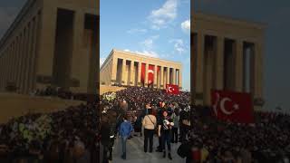10 Kasım Anıtkabir Müthiş Kalabalık