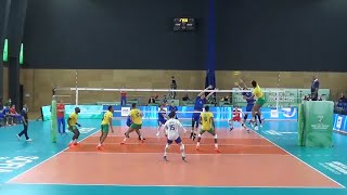 Darlan Souza bombing for Team Brazil at U21 World Championships