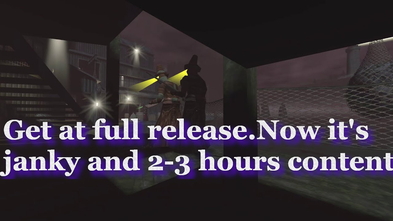 Gloomwood gameplay - Early Access - Blood Moon - Stealth first person - Immersive Sim like Thief