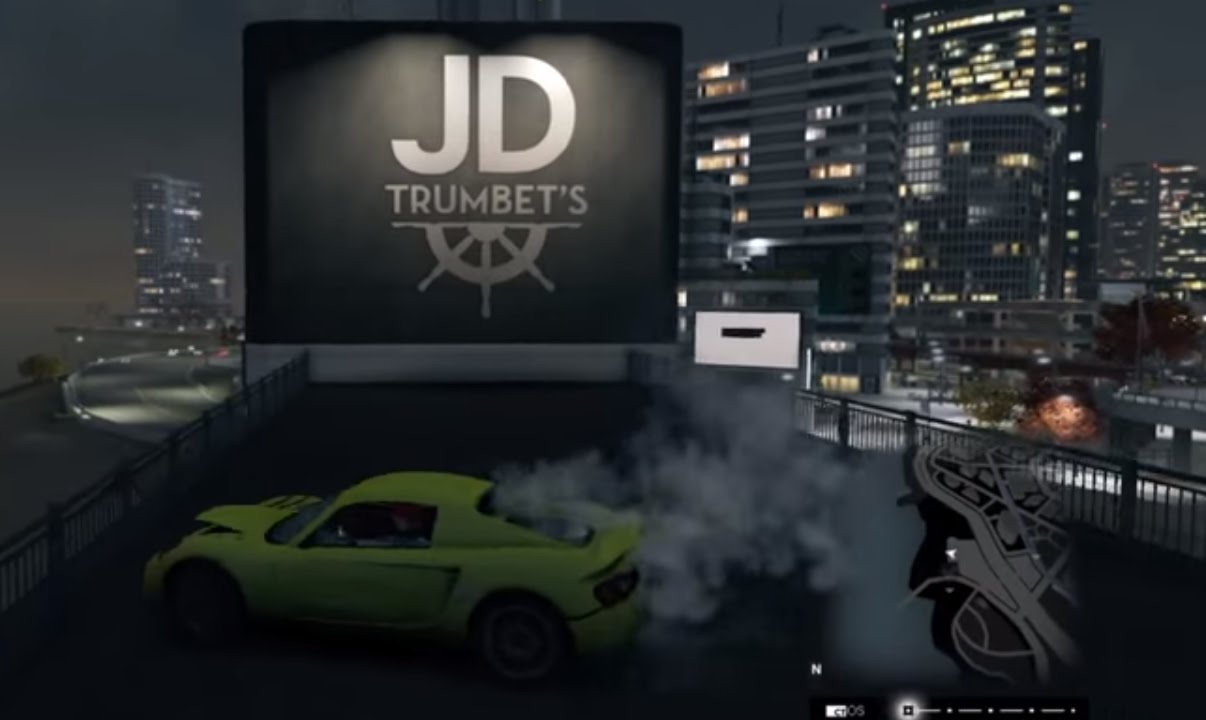 Watch_Dogs™ - Hack Attack - Good ole JD Trumbet's Rocket Car Roof pvp соль