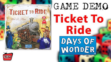 Ticket to Ride by Days of Wonder: Game Demo