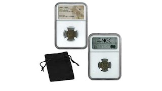 XF NGC Emperor Constantine I Roman Empire Bronze Coin screenshot 5