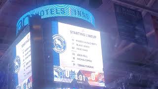 Wenatchee wild starting lineups WHL vs kamloops blazers 2026