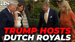 Historic White House Welcome Trump And Melania Host Dutch King Willem-Alexander And Queen Máxima