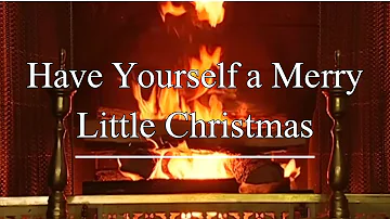 Luther Vandross - Have Yourself a Merry Little Christmas (Fireplace Video - Christmas Songs)