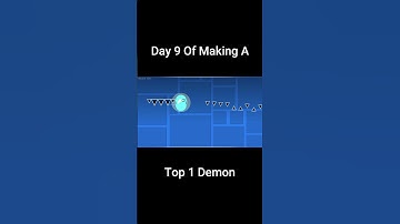 Day 9 Of Making A Top 1 Demon In Geometry Dash  #geometrydash #demonlevel #gddemon #gd #gaming