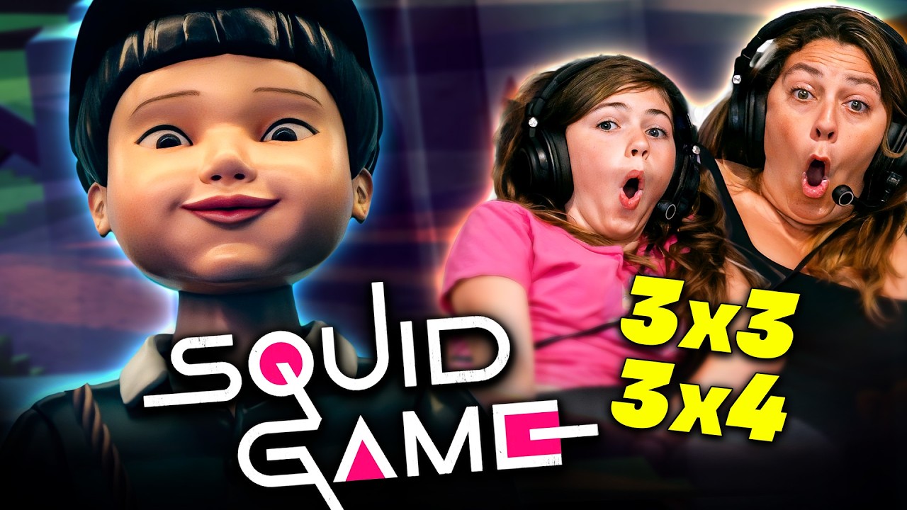 Squid Game 3x3 & 3x4 Reaction: THE ULTIMATE SACRIFICE!! | Mom & Daughter Reacts
