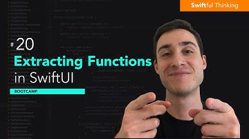 Extracting functions and subviews in SwiftUI | Bootcamp #20