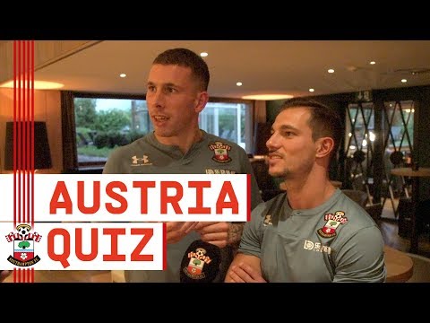 AUSTRIA QUIZ | We put the Southampton players' knowledge to the test