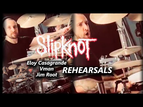 Eloy Vman Jim Root Slipknot Rehearsals 2024