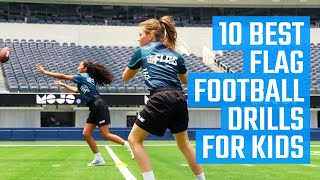 10 Best Flag Football Drills for Kids | Fun Flag Football Drills by MOJO