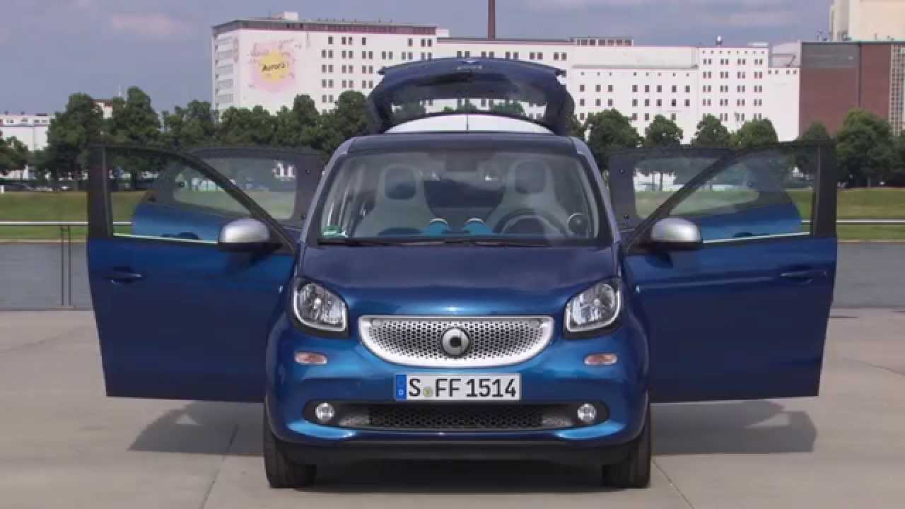 Smart Forfour Proxy - Midnight Bluecool Silver - Design | AutoMotoTV ...