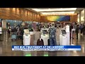 Deep cleaning treatments continue at the Daniel K. Inouye International Airport
