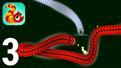 Wormax.io Online Gameplay Walkthrough Part 3 [iOS/Android Games]