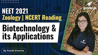 Biotechnology & its Applications | NCERT Reading | NEET 2021 | Zoology | Prachi Ma'am | Gradeup NEET