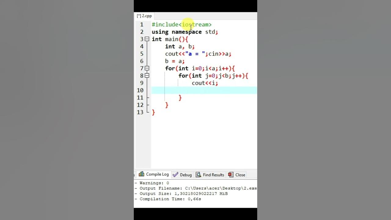C++ square, C++ da to'rtburchak shakli - YouTube