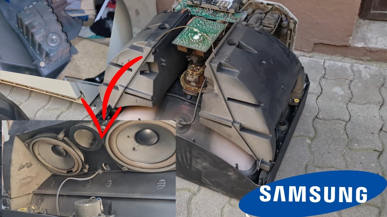 Speaker Hunting 9 HUGE 2 way Samsung TV speakers and a LOT more