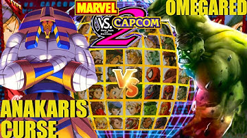 MvC2 Mvci Umvc3 ANAKARISCURSE vs OMEGAREDISH pt 2
