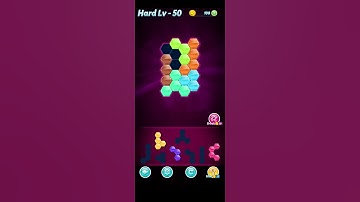 Block! Hexa Puzzle~intermediate  block 5 to 6 levels level~50