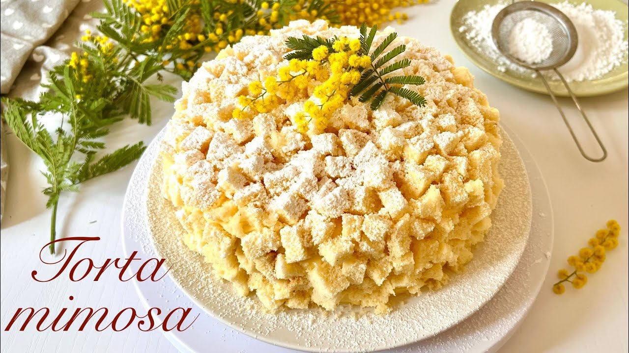 TORTA MIMOSA- Ricetta PASSO PASSO per un risultato SORPRENDENTE!