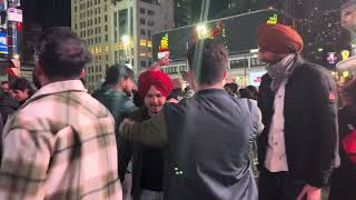 Punjabi Bhangra at Yonge & Dundas Square Toronto #travel #music #bhangra #punjabi